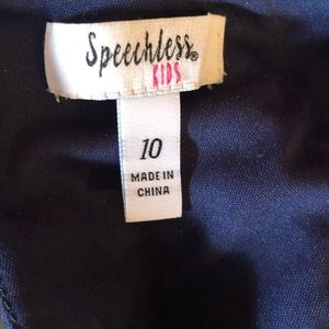 Girls Speechless size 10 formal dress